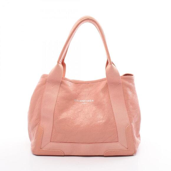 BALENCIAGA Pink Leather Tote Bag - Picture 2 of 10
